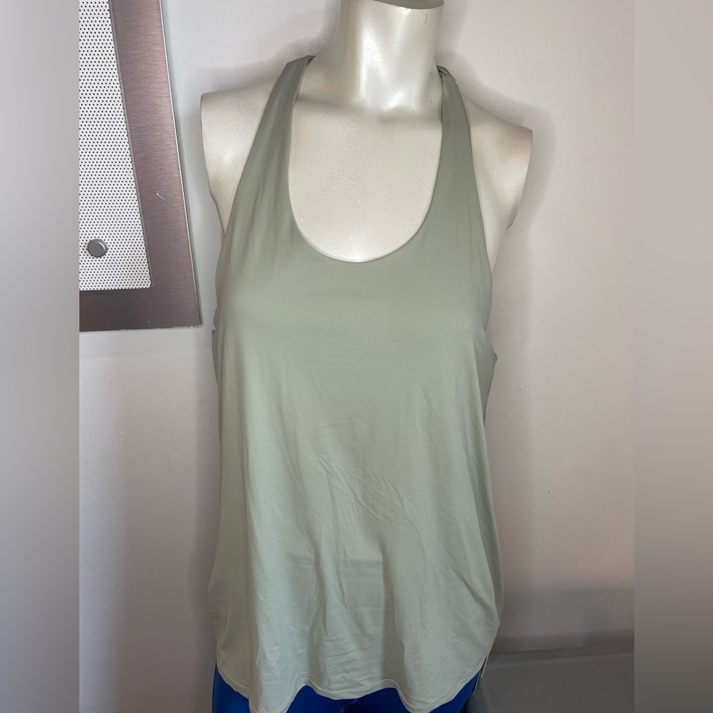 Alo Yoga Don't Get It Twisted Tank - Limestone Multiple Sizes
